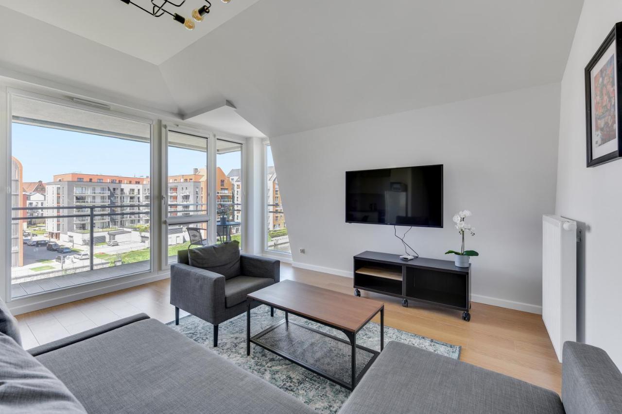 Grano Flats Gdansk - Riverfront Apartment Esterno foto
